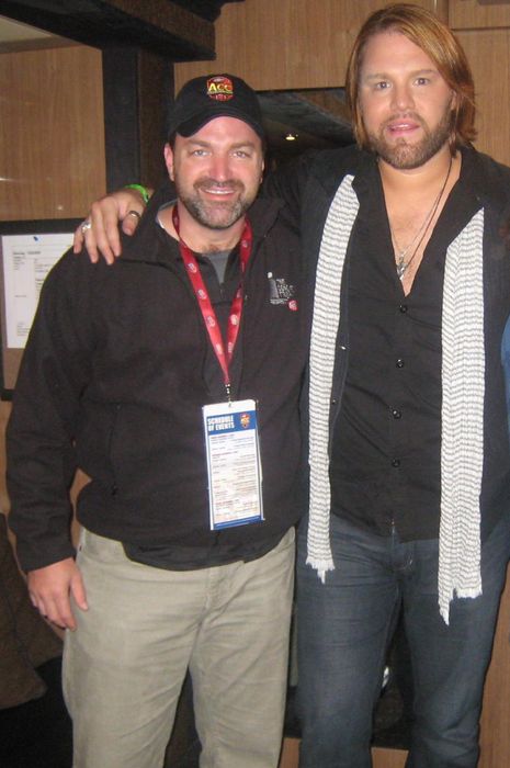 ACM-winning country artist James Otto with Joseph Heilner — with Joseph Heilner of CatalysCo