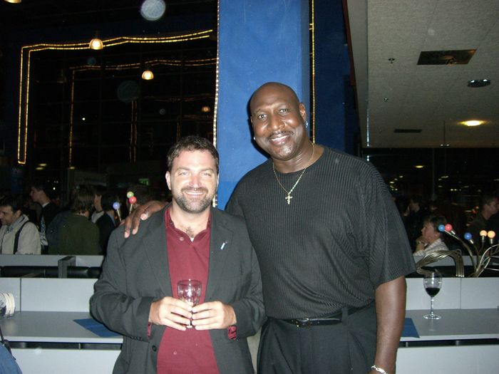 Darryl 'Chocolate Thunder' Dawkins — with Joseph Heilner of CatalysCo