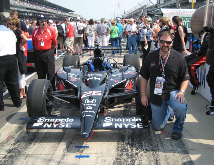 Marco Andretti and the Venom Energy car with Joseph Heilner — with Joseph Heilner of CatalysCo